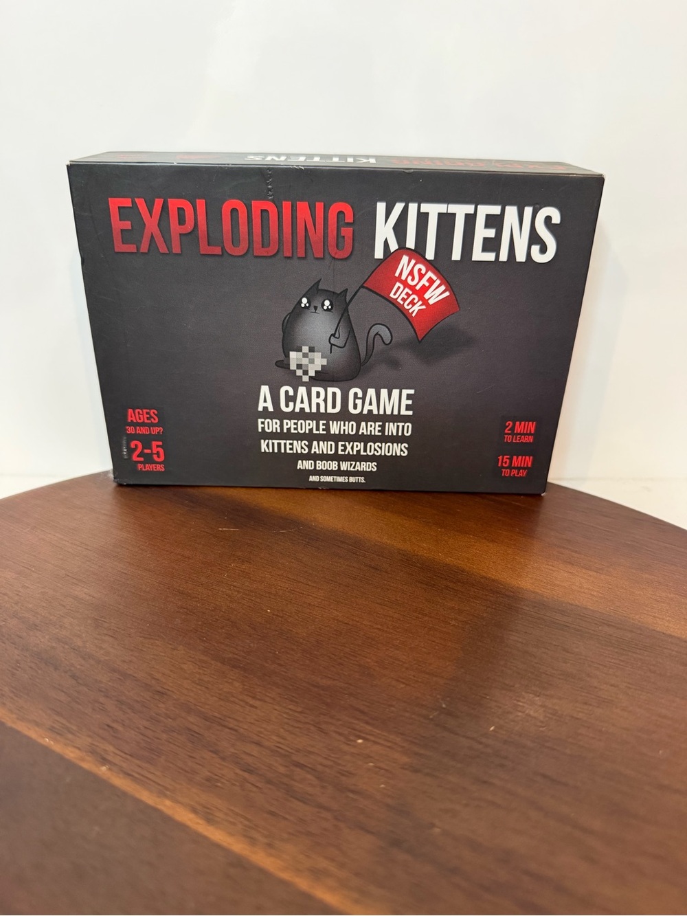 Exploding Kittens NSFW Deck Card Game Adult Party Game 2-5 Players